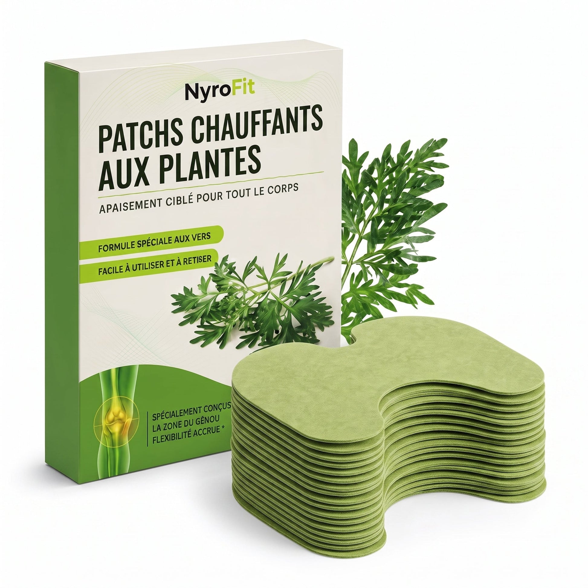 Patchs Chauffants aux Plantes NyroFit offerts