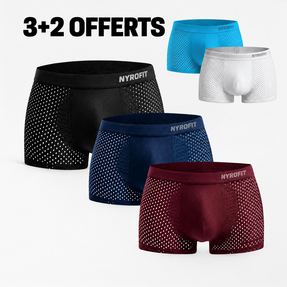 Boxers Bambou NyroFit™ — 3 Achetés = 2 Offerts