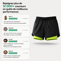 Short de Running 2-en-1 NyroFit