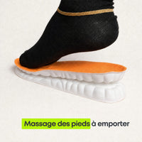 Massage des pieds à emporter