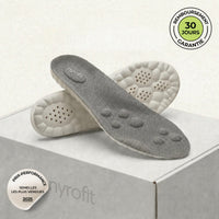 Semelles de massage coloris gris