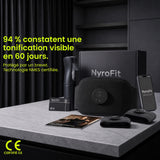 Coffret électrostimulateur NyroFit Ultra — 94 % constatent une tonification visible en 60 jours
