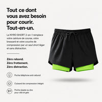 Short running 2-en-1 NyroRun — photo 4