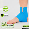 NyroTape™ – Kinésio-Tape Cheville Pré-découpé